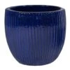 Portly Egg Rib Falling Blue - Ø 28 X H 25 Cm -Buitentuin portly egg rib falling blue 28 x h 25 cm 1000x990 6267c60527921 l