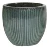 Portly Egg Rib Moss Green - Ø 28 X H 25 Cm -Buitentuin portly egg rib moss green 28 x h 25 cm 995x1000 6267c608086ed l