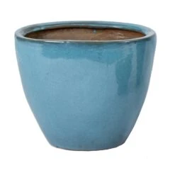 Pot Grace Oval High Celadon − B 37 X D 26 X H 31 Cm