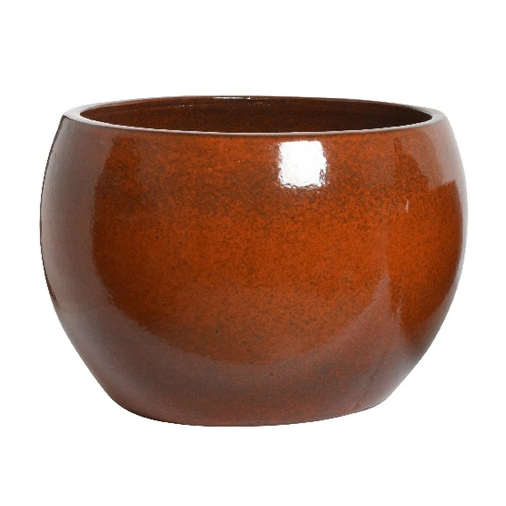 Pot Luca Oranje - Ø 55 X H 38 Cm 3 Pot Luca Oranje - Ø 55 X H 38 Cm