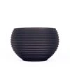 Pot Matt Black Rond - D53x35cm