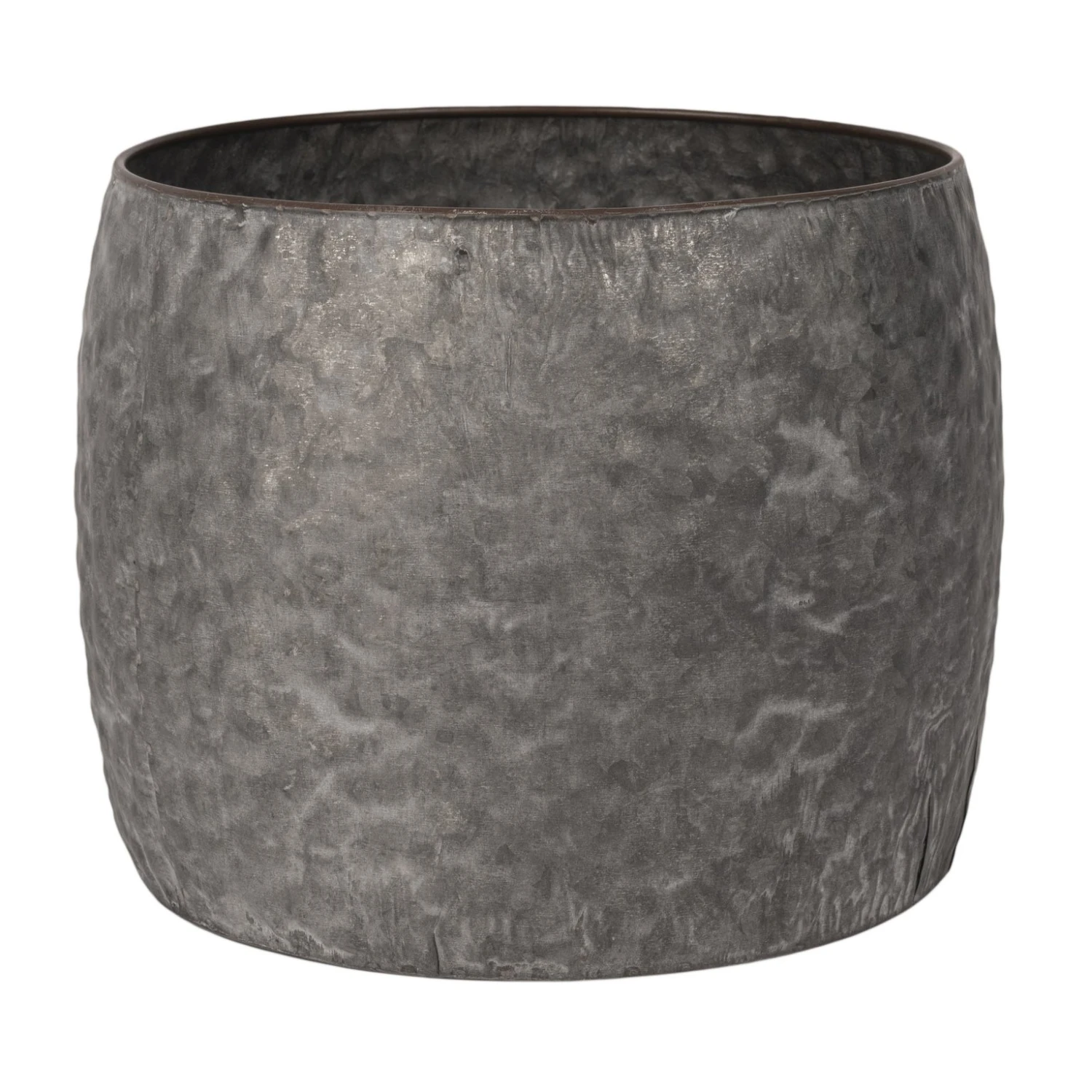 Pot Metaal Antique Grey (Incl. Liner) - Ø 25,5 X H 20 Cm 3 Pot Metaal Antique Grey (Incl. Liner) - Ø 25,5 X H 20 Cm