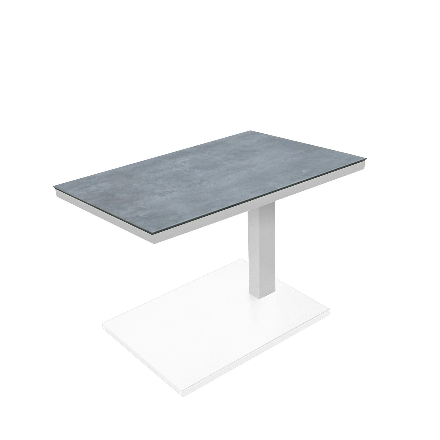 Royal Seasons BLANCO Bijzettafel Verstelbaar 4 Royal Seasons BLANCO Bijzettafel Verstelbaar - Afbeelding 2