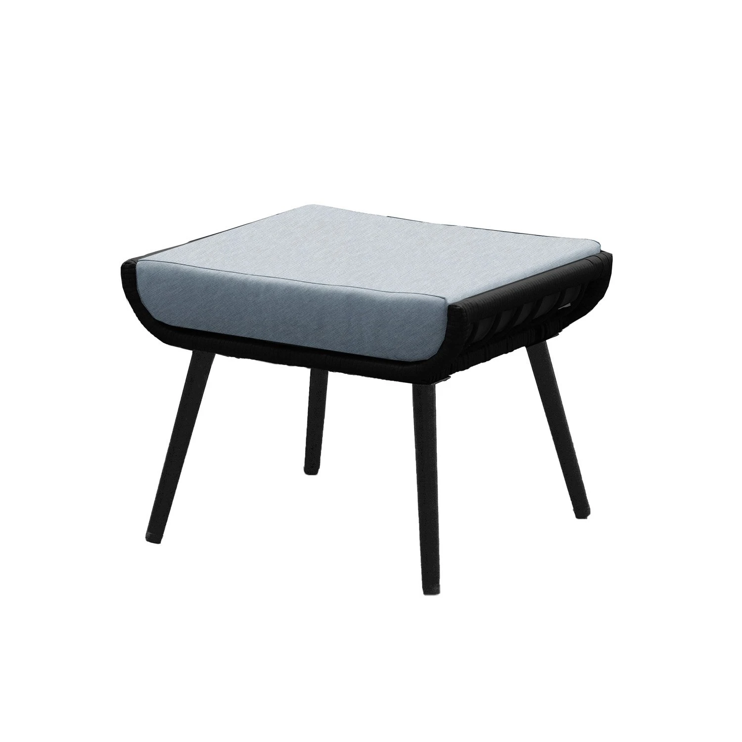 Royal Seasons COCOON Vlinderstoel Met Voetensteun Zwart 6 Royal Seasons COCOON Vlinderstoel Met Voetensteun Zwart - Afbeelding 4