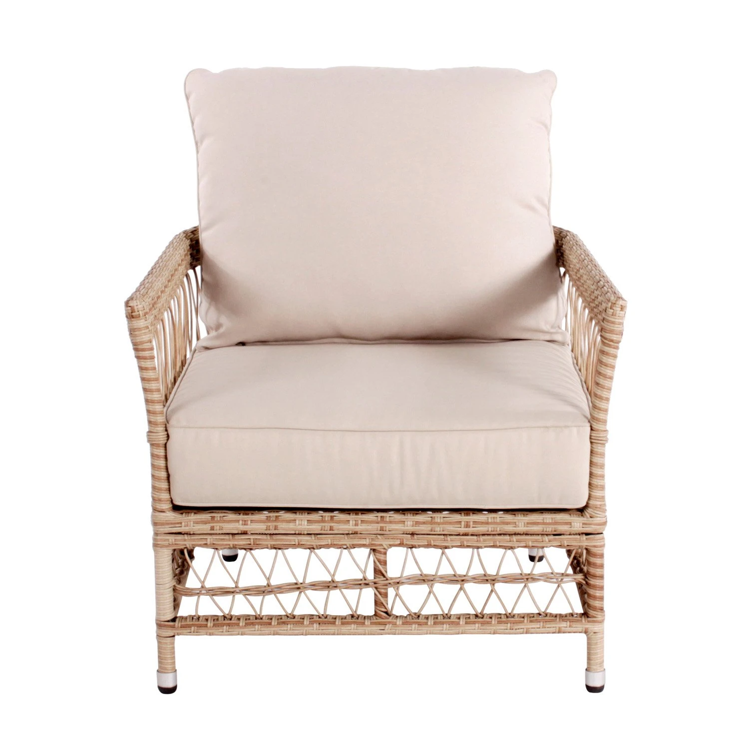 Royal Seasons MAURITIUS Lounge Fauteuil Beige 4 Royal Seasons MAURITIUS Lounge Fauteuil Beige - Afbeelding 2