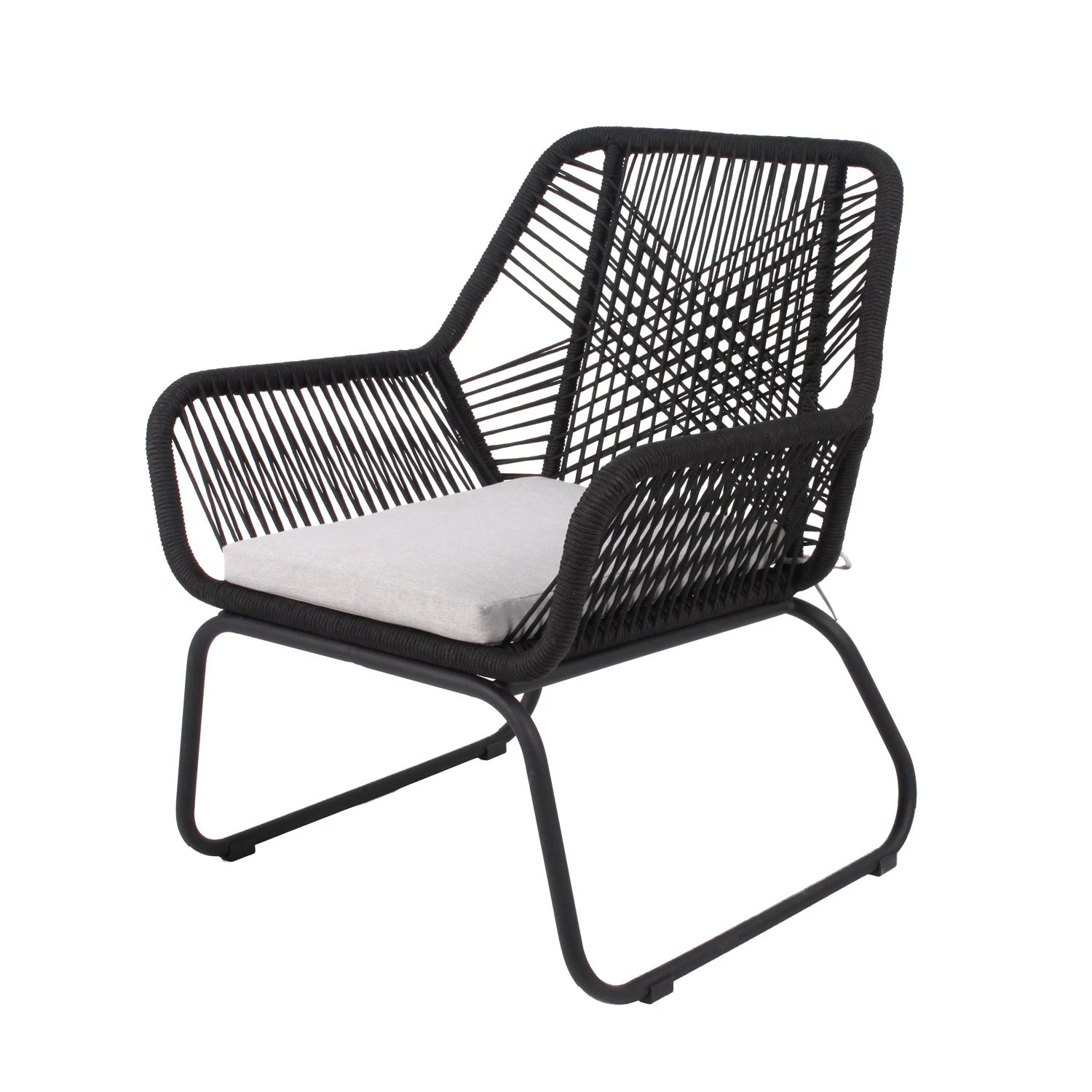 Royal Seasons NAPOLI Lounge Stoel Zwart 3 Royal Seasons NAPOLI Lounge Stoel Zwart