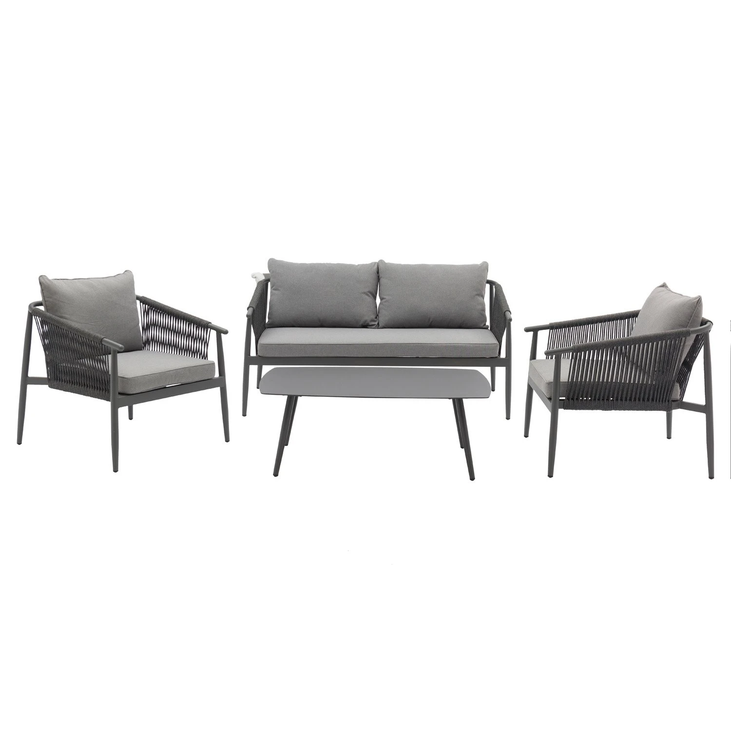 Royal Seasons SANTOS Rope Stoel-bank Loungeset 3 Royal Seasons SANTOS Rope Stoel-bank Loungeset