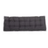Palletkussen RAFFELED Dark Grey - 120 X 40 X 8 Cm -Buitentuin rugkussen raffeled dark grey 120 x 40 x 8 cm 1000x1000 628225c3079a6 l