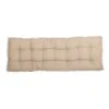 Palletkussen RAFFELED Natural - 120 X 40 X 8 Cm -Buitentuin rugkussen raffeled natural 120 x 40 x 8 cm 1000x1000 628225cca1e4b l