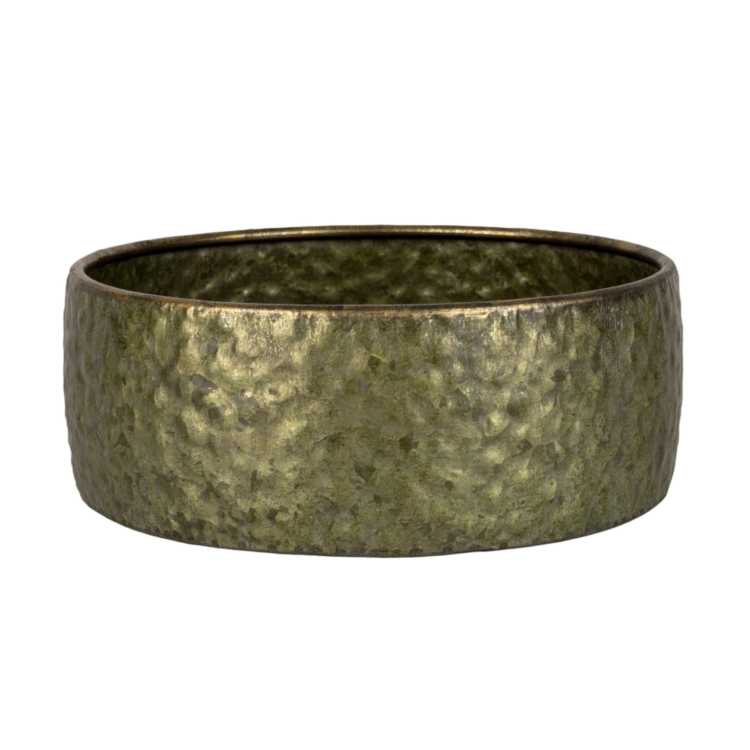 Schaal Metaal Antique Gold - Ø 30,5 X H 11,5 Cm 3 Schaal Metaal Antique Gold - Ø 30,5 X H 11,5 Cm