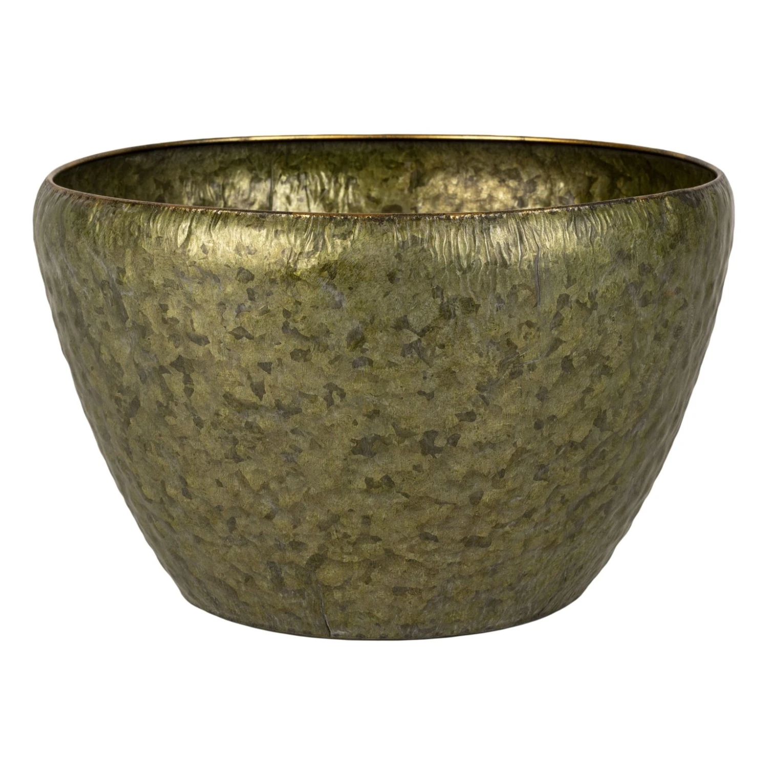 Schaal Metaal Antique Gold - Ø 33,5 X H 20 Cm 3 Schaal Metaal Antique Gold - Ø 33,5 X H 20 Cm