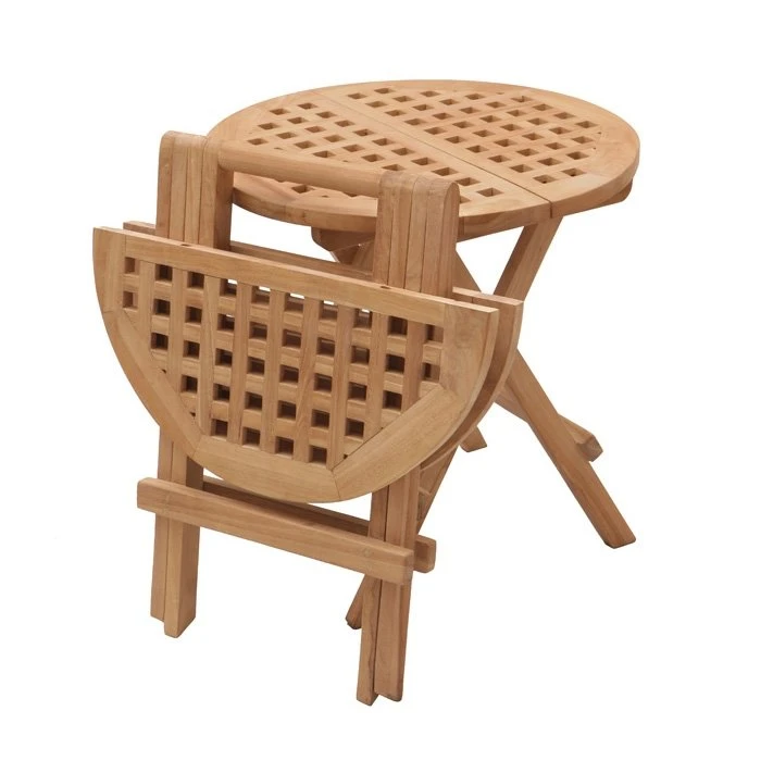 Timber YORK Klaptafel Rond - Ø 50 X H 50 Cm 4 Timber YORK Klaptafel Rond - Ø 50 X H 50 Cm - Afbeelding 2