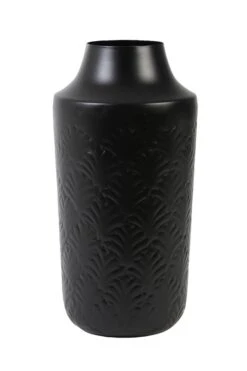 Vaas ERIKSEN Mat Zwart - 19 X 19 X 37 Cm