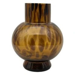 Vaas Glas Animal - Ø 18 X H 22 Cm